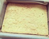 Tort kwadratowy z kolorowymi rozetkami krok przepisu 2 zdjęcie