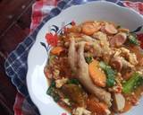 Seblak Ceker Telur langkah memasak 6 foto