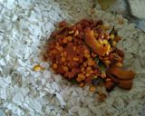 A picture of step 7 of Poha chivda.