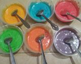 Foto langkah ke 5 dari resep Rainbow Cake Kukus Ny.Liem (Lumer dan Lembut Banget).