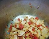 A picture of step 4 of Shalgam turnip ka bharta.