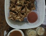 Foto langkah ke 4 dari resep Siomay goreng isi sayuran dan daging.
