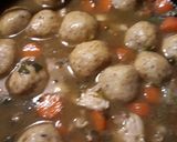 A picture of step 6 of Matzo Ball Soup.