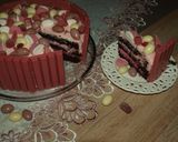 Φωτογραφία βήματος 6 της συνταγής Kitkat ruby cake-Oι 50 αποχρώσεις του ροζ💖🎀