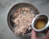 A picture of step 1 of Traditional Gujarati Thali.