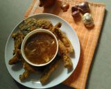 Foto langkah ke 5 dari resep Ikan Gurame Saus Tiram.