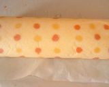 A picture of step 9 of Refreshing Polka Dot Roll Cake.