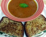 A picture of step 10 of Roasted Tomato Basil Soup.