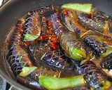 A picture of step 5 of Spicy Stir-Fried Eggplant.