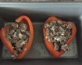 A picture of step 4 of Easiest Stuffed Peppers.