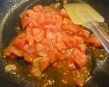 A picture of step 4 of Fresh Tomato Pasta with Broccolini and Shirasu.