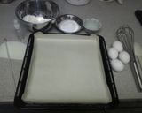 A picture of step 1 of Moist Fluffy Roll Cake.