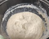 A picture of step 1 of Veg Suji Chilla.