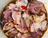 Hình bước làm 2 của món Giò kho mít non nước cốt dừa
