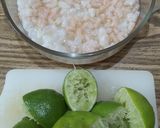 Foto del paso 2 de la receta: Ceviche de pescado con durazno