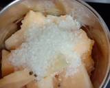 Muskmelon milkshake recipe step 1 photo