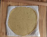 Foto del passaggio 5 della ricetta Galette all'olio e timo con ricotta di pecora gorgonzola fichi e noci