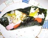A picture of step 4 of Children Will Love These ♪ Easy ♡ Hand-Rolled Sushi.