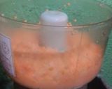A picture of step 1 of Piyaju (Red Lentil & Onion fritters).