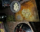 A picture of step 1 of Tomato chutny. Simple andhra bachelor style..