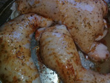 Muslo relleno asado