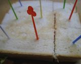 A picture of step 7 of Christmas Cocktail Sandwiches.