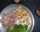 A picture of step 1 of Dhaba Style Paneer Do Pyaji.