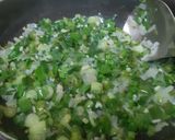 A picture of step 4 of Vegan Curd Pithala ---- Using Curds Made From Soy Milk & Protein Rich Besan.