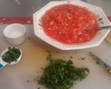 A picture of step 2 of Pasta napolitana.