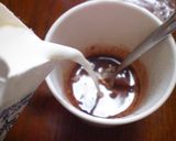 A picture of step 3 of Hot Banana Cocoa.