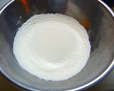 A picture of step 1 of Rich Madeleine with Caramelized Butter.