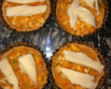 Foto del paso 5 de la receta: Mini tartitas de pollo, calabaza y vegetales♥️
