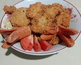 Foto langkah ke 5 dari resep Chicken Katsu Kriuk.