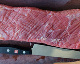 Foto del paso 1 de la receta: Ternera con lima y cilantro