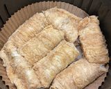 氣炸蝦漿豆包捲的食譜步驟2照片