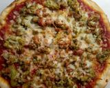 Foto del passaggio 21 della ricetta Pizza a piatto con Brocoletti e salsiccia