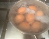 A picture of step 1 of Egg masala.