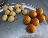 A picture of step 3 of Shahi gatte (Govind Gatte).