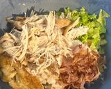 Foto langkah ke 9 dari resep Bubur ayam rice cooker kuah kuning.