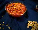 A picture of step 6 of Khada chana Methi Athanu.