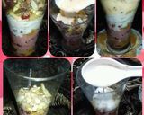 A picture of step 8 of Tricolour shaahi raita.
