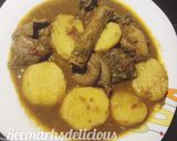 A picture of step 11 of Pepper soup with potatoes.