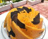 Foto langkah ke 5 dari resep Bolu Pisang Motif Marmer.