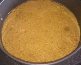 A picture of step 2 of No Bake Cheesecake.