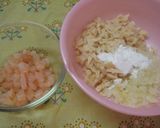 A picture of step 1 of Bamboo Shoots and Plump Shrimp Shumai.