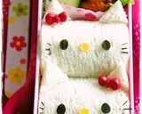 A picture of step 10 of Snoopy Sandwiches for Bento.