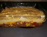 A picture of step 6 of Hamburger Cornbread Casserole..