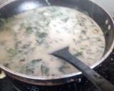 A picture of step 1 of Spinach soup.