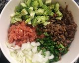 Hình bước làm 1 của món Bánh tráng lụi