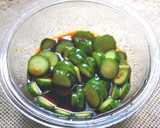 A picture of step 4 of Pickled Cucumbers (Quick-Prep Microwave Version).